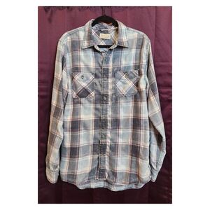 Original Weatherproof Vintage Plaid Shirt ~Size M